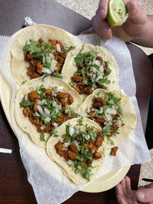 $1 tacos, pastor