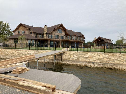 Custom home, Lake Granbury