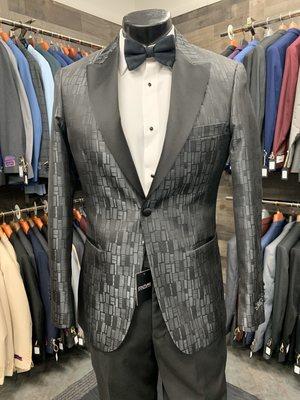 Charcoal Checkered Tux