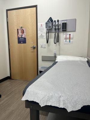 Different room for second appointment