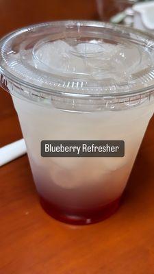 Blueberry refresher