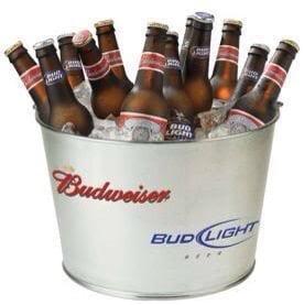 Buckets of Beer during sports games. 5 for $9