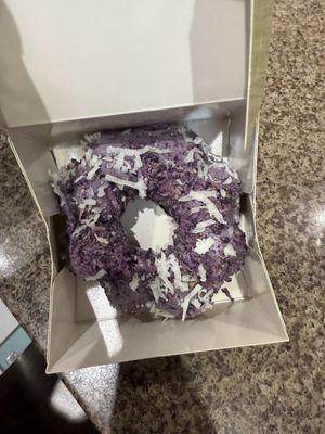 Ube Coconut Crumb