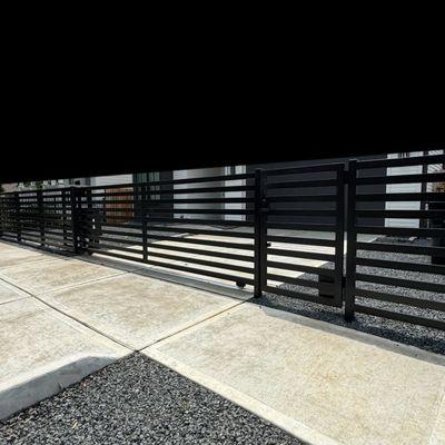 Custom residential fencing project