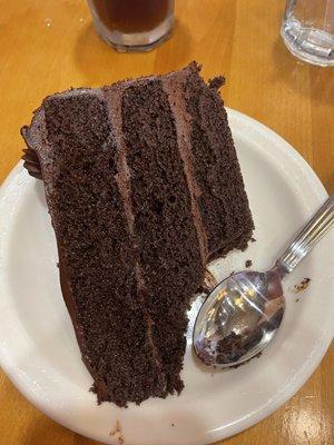 Chocolate cake for the win!