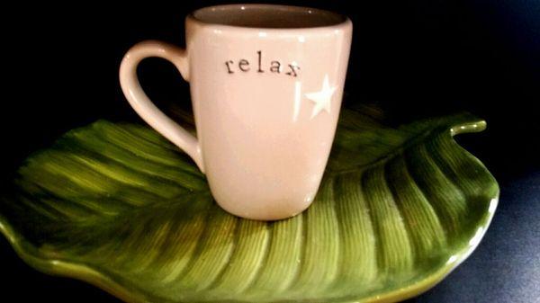 relax with tea