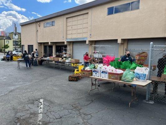 Food Services for our neighbors and the unhoused