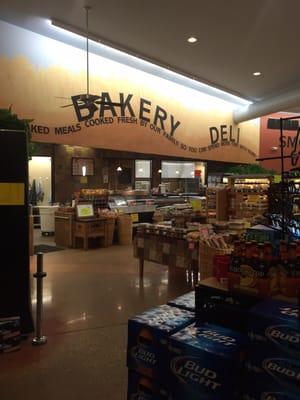 Bakery and Deli selection