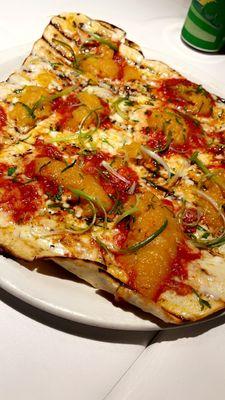 Grilled Pizza With Native Pumpkin