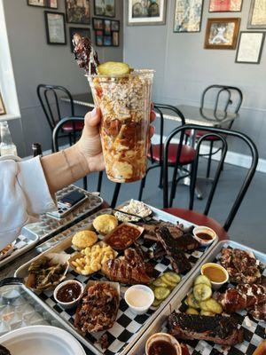 Pit Take Signature BBQ Sundae