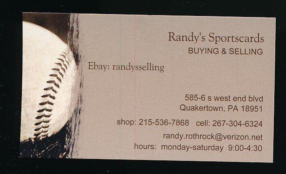 Randy's Sports Cards