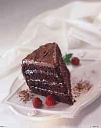 Triple chocolate Cake