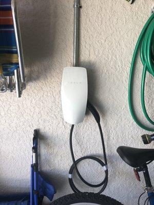 Installation of Tesla Charger