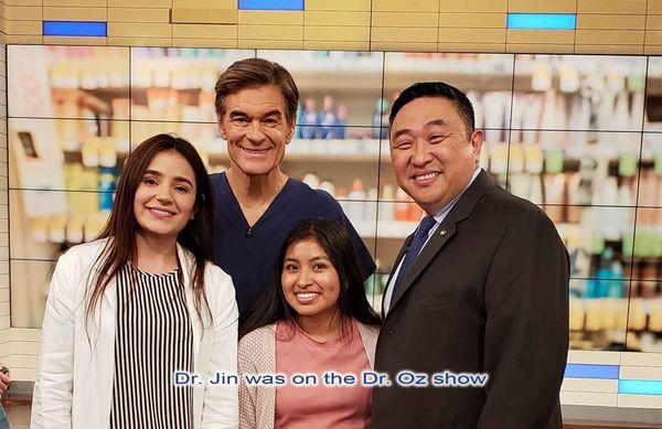 Dr. Jin was at Dr. OZ show