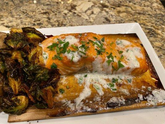 Plank salmon