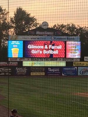 Lowell Spinners game.