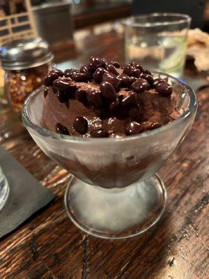 Vegan CHOCOLATE COCONUT PUDDING