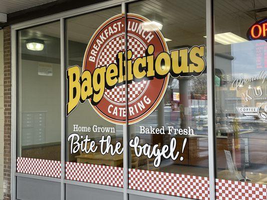 Bagelicious -- great name!