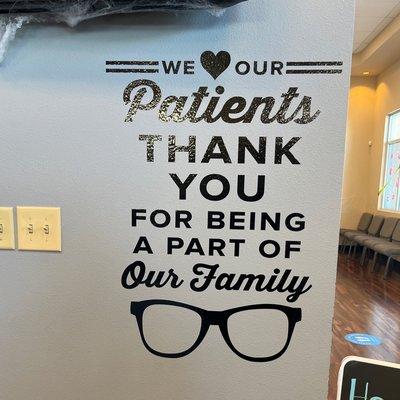 We love our patients !