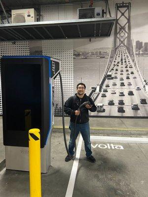 Volta DC Fast Charging installed in SF