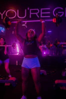 We offer a variety of high intensity classes! Everything you need all in one place. Come check us out! Your GLOW awaits!