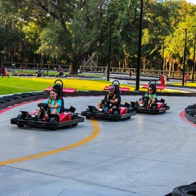 Come try our new go kart track!