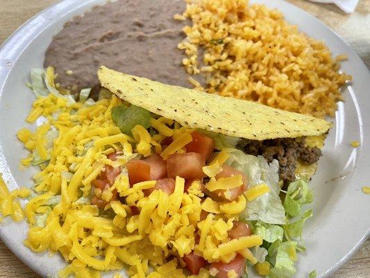 Kid's Crispy Taco Plate