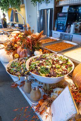 Thanksgiving Feast Catering Spread