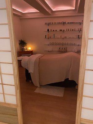 Massage suite 1 at Nahara Healing Arts