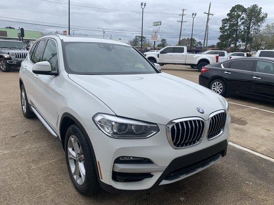 I bought my 2020 BMW X3 from Blaise Desselles at Vaughn in Alexandria!