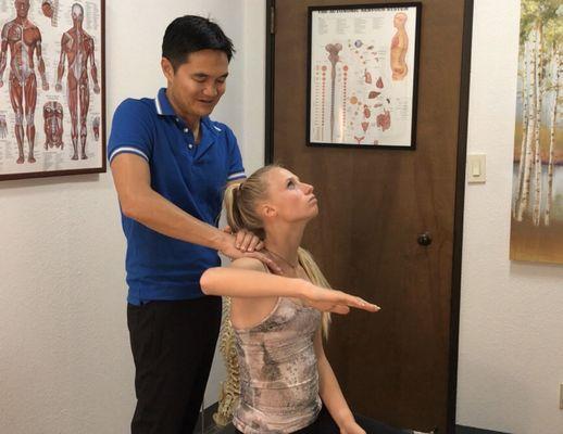 Upper back and neck pain? Active Release Technique unglues the scar tissue that causes the pain!