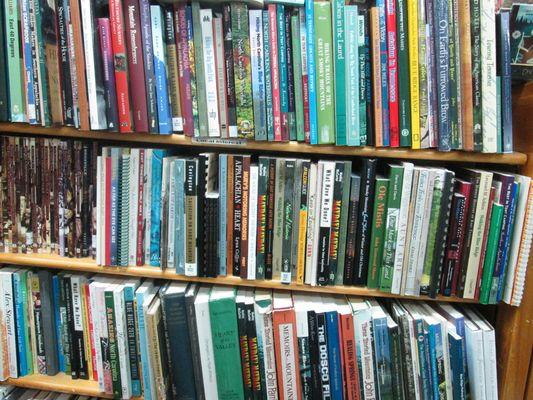 Over 100,000 new & used book titles...we specialize in local & regional titles, but have books in every genre!