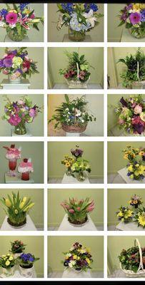 Floral arrangements