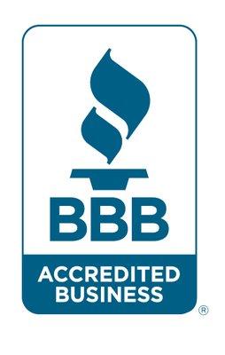 We've been accredited by the Better Business Bureau.