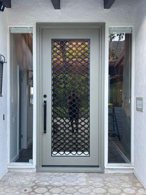 Custom Iron Door.