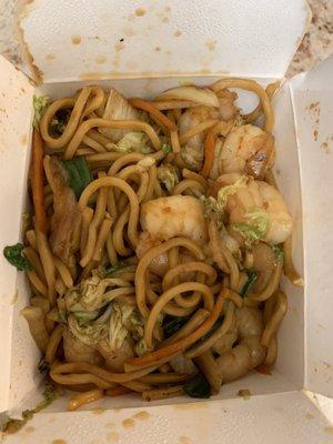 Large Shrimp Lo Mein