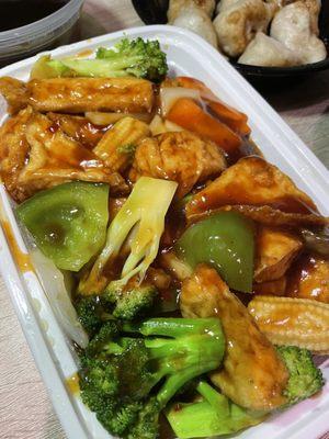 91. Bean Curd Szechuan Style