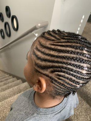 Lemonade braids for kids