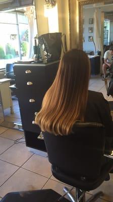 Seamless highlights, Ombre, Sombre, balayage.  By Charlee HM