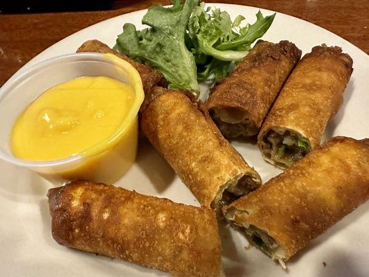 Cheesesteak egg rolls - excellent