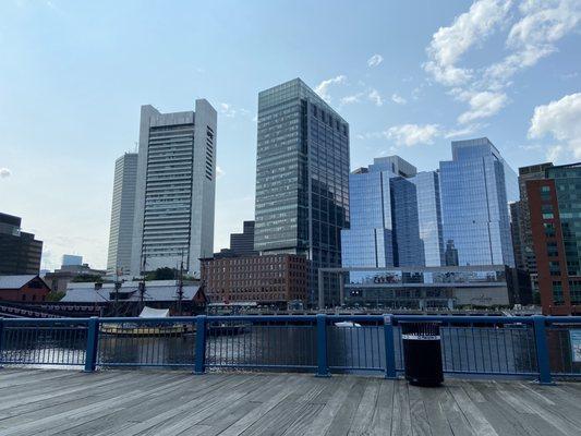 view from boardwalk