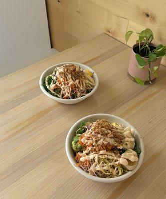 build-your-own poke bowls!