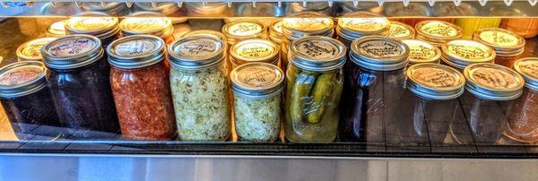 In house fermented veggies!