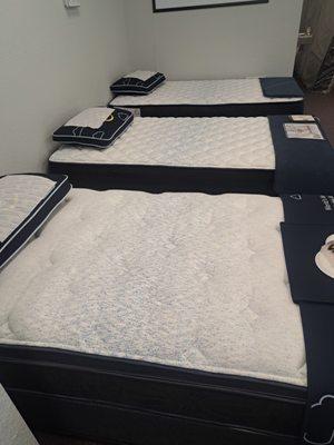 America's Mattress Serta made 10" Classic Series- Firm-Medium Twin size starts at $399. 12" P/T Twin starts at $499