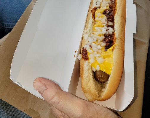 Footlong hotdog