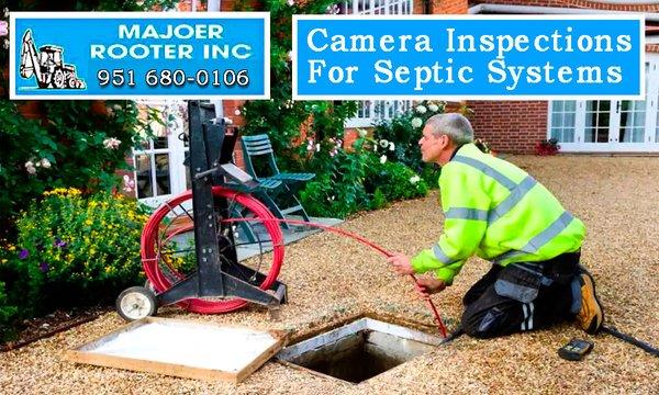 Video Camera Inspection-Diagnose backups & open clogged lines with the help of a video camera inspection-Schedule an Inspection 951 680-0106