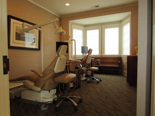 Patient chairs - where all of our treatments are done :-)