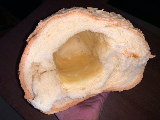 Large cheese bread