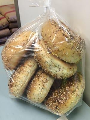 Everything bagels are to die for! But get there early! They sell out fast! And only $1.55 each!