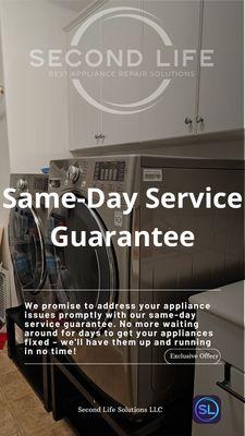 Same-Day Service Guarantee